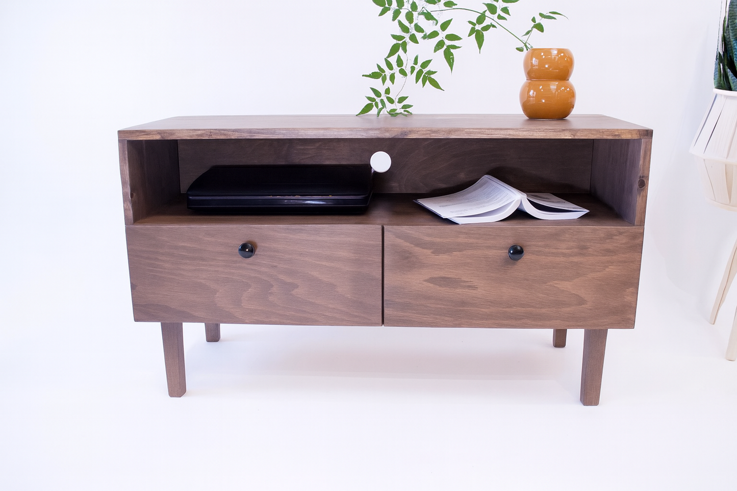 Rustic / Industrial TV Stand, Sideboard, TV Console Table, Tv Cabinet - Accent Table, Solid Wood - Available in Many Colours!