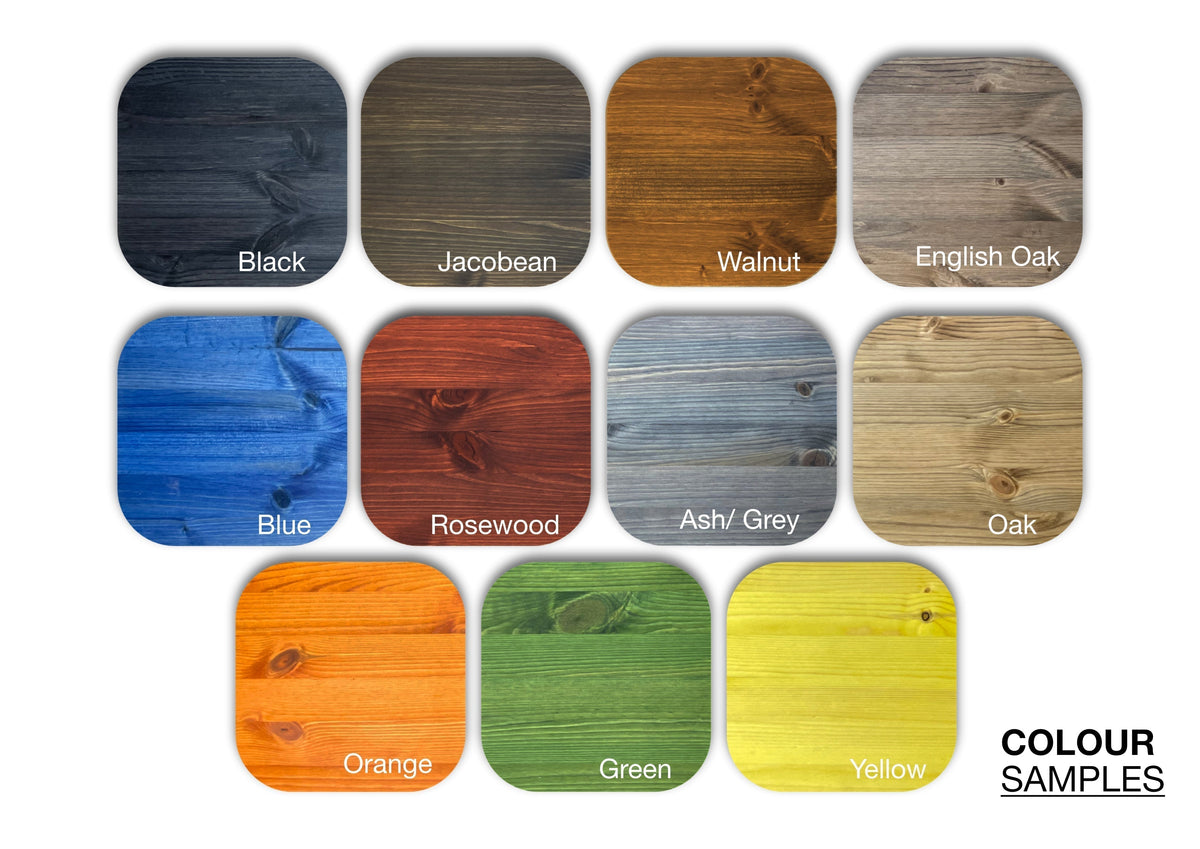 Rustic Industrial, Wooden Stool, Decorative Stool, Plant Stand - Available in Many Colours!