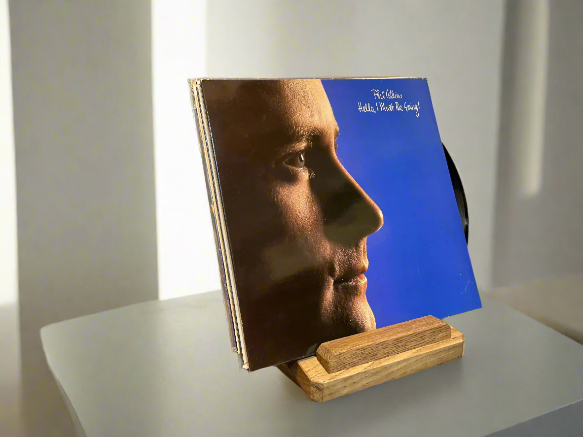 Handcrafted with Solid Oak, Vinyl Record Holder, Multiple Vinyl Record Display- Available In Many Colours