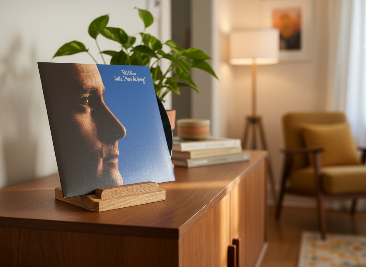 Handcrafted with Solid Oak, Vinyl Record Holder, Multiple Vinyl Record Display- Available In Many Colours