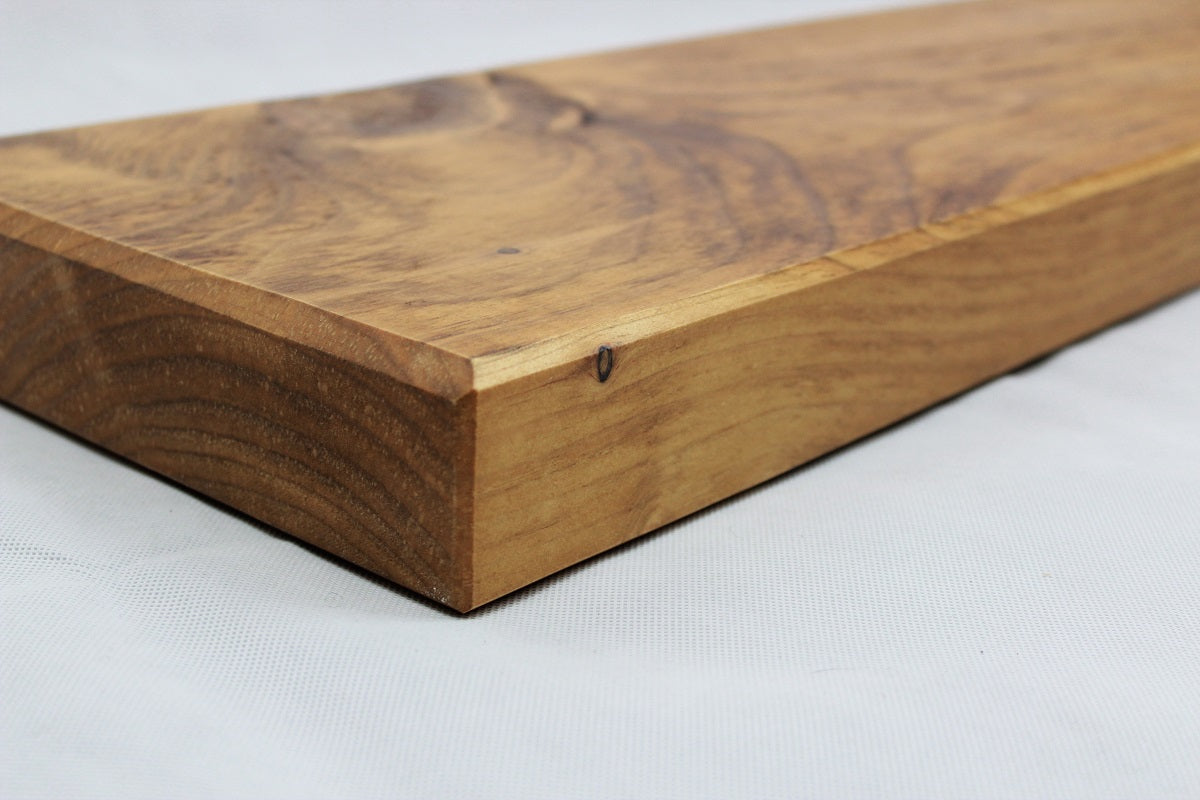 Rustic Industrial Shelf, Floating Wooden Wall Bookcase, Wall Decoration - Available in Many Colours!