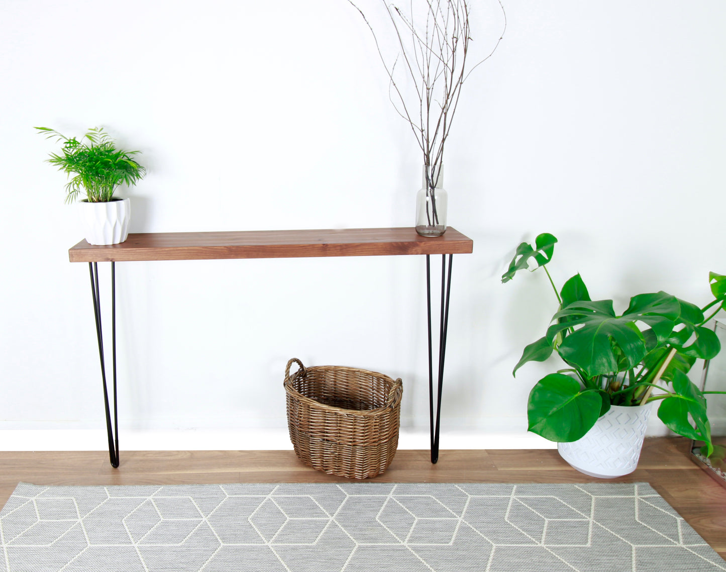 Hallway Console Table, Sideboard Table made with Solid Wood