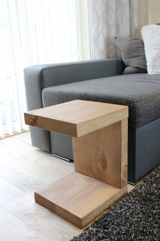 Sofa Side Table made with solid wood