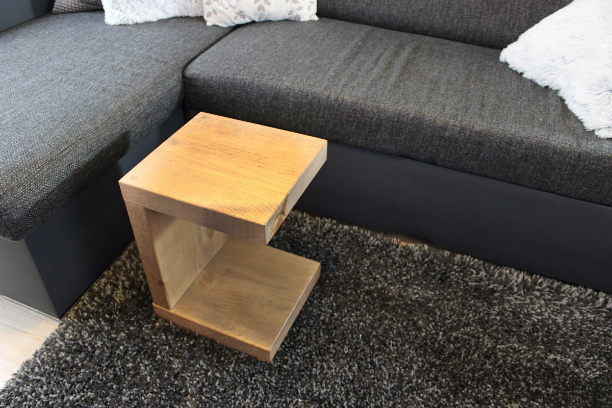 Rustic Industrial, Wooden Stool, Decorative Stool, Plant Stand - Available in Many Colours!