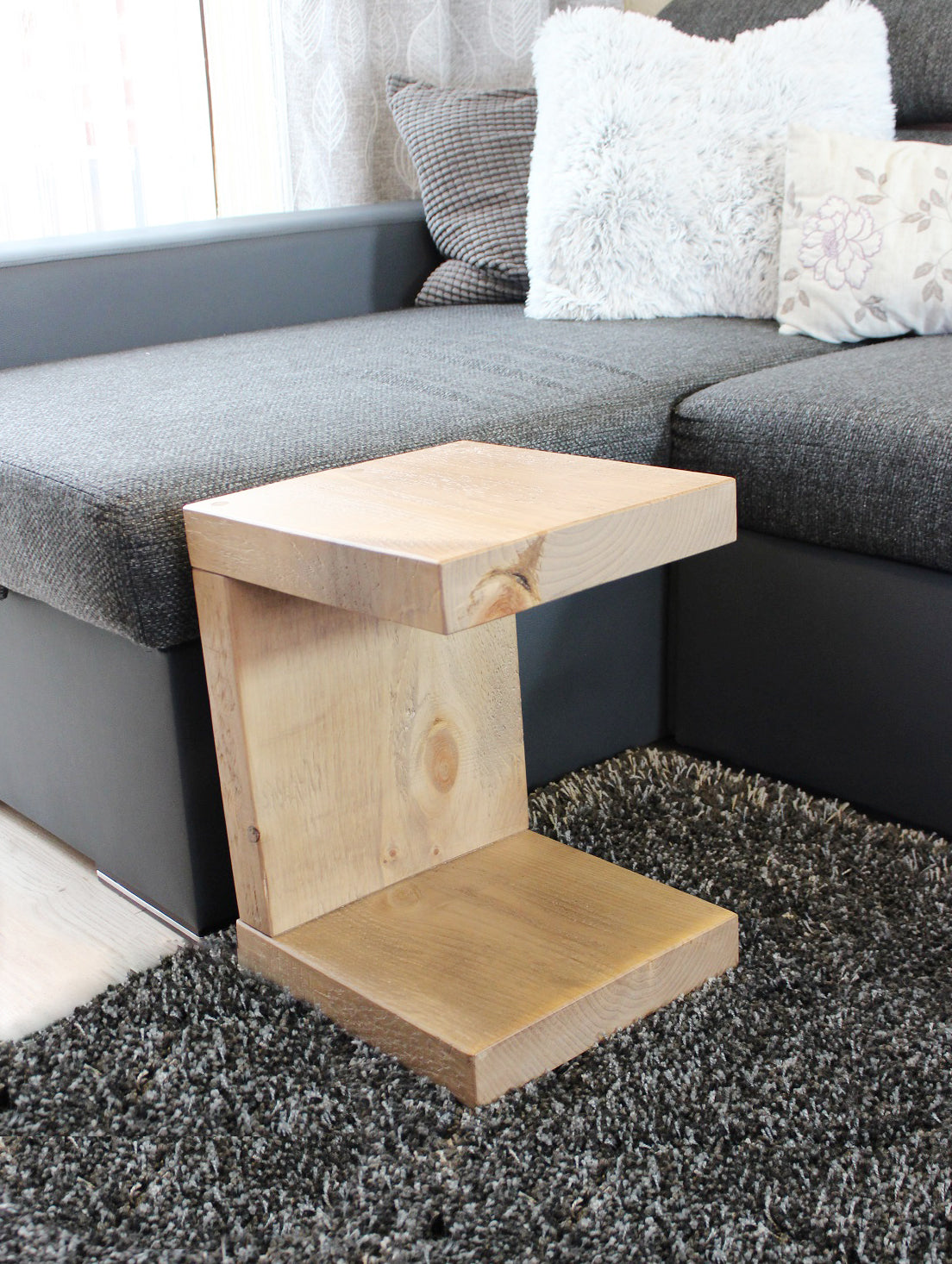 Rustic Industrial, Wooden Stool, Decorative Stool, Plant Stand - Available in Many Colours!