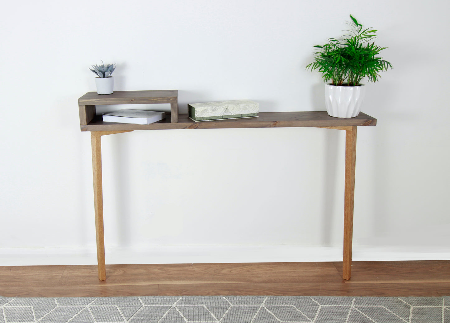 Hallway Console Table, Sideboard Table made with Solid Oak Legs COLOUR FURNITURE