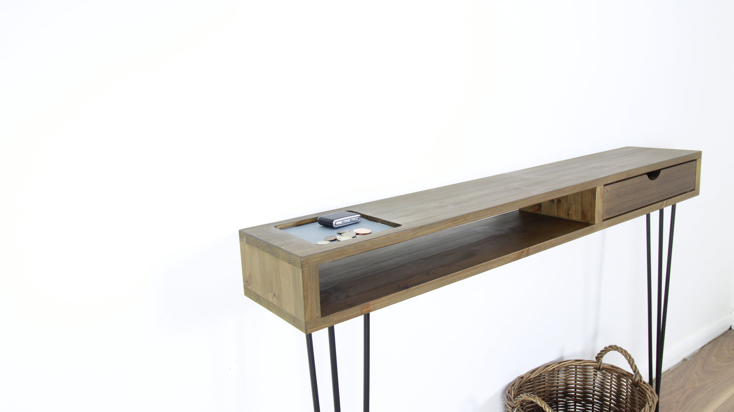 Hallway Console, Sideboard Table made with Solid Wood COLOUR FURNITURE