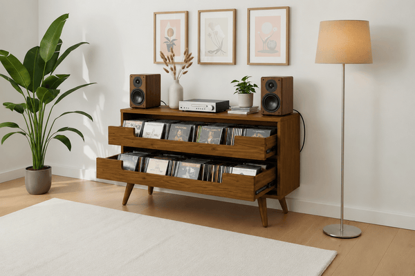 Large CD Storage Cabinet