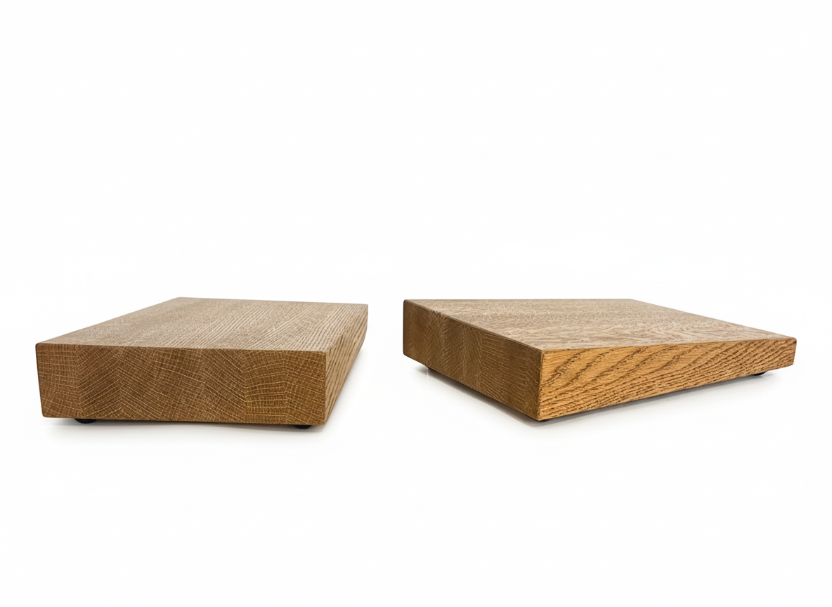 Pair of Solid Oak Studio Monitor Stand, Speaker Stand and Music Accessories