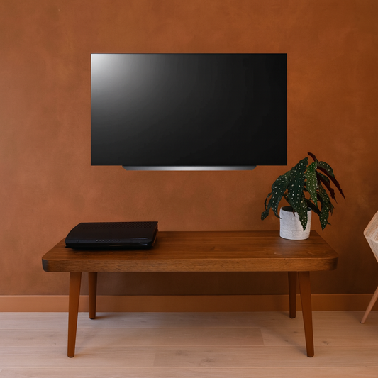 Rustic / Industrial TV Stand, Sideboard, TV Console Table, Tv Cabinet - Accent Table, Solid Wood - Available in Many Colours!