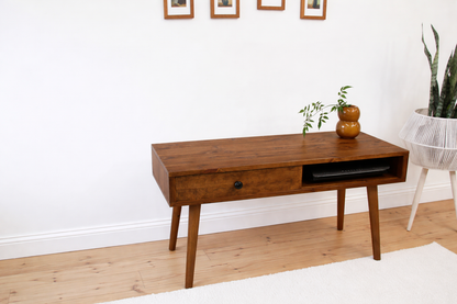 Rustic / Industrial TV Stand, Sideboard, TV Console Table, Tv Cabinet - Accent Table, Solid Wood - Available in Many Colours!