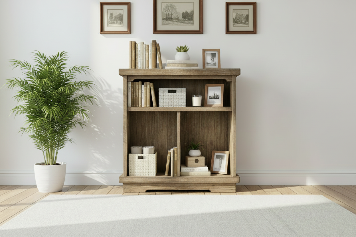 Console Bookcase Storage Unit for Hallway | Living Room