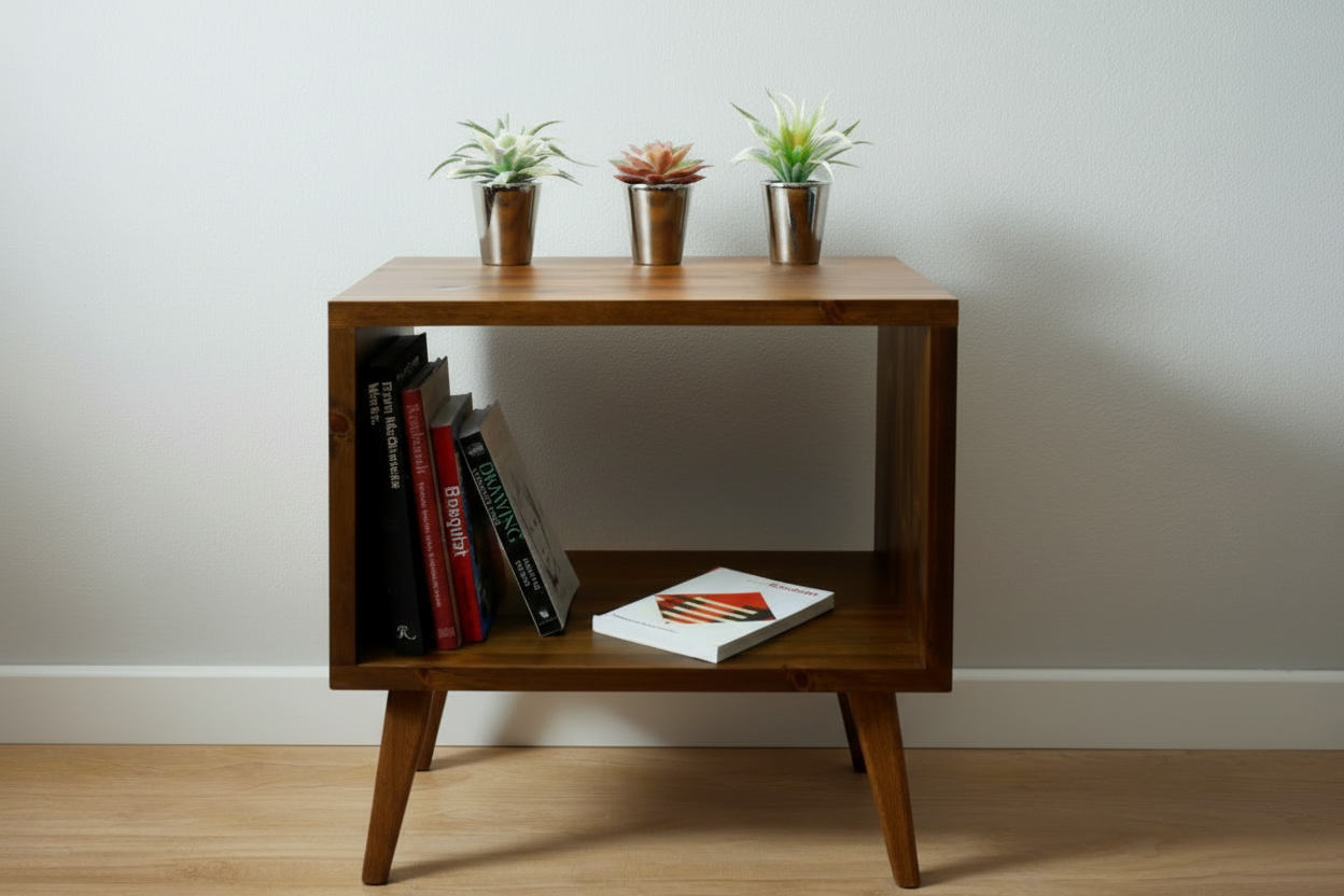 Record Player Stand, Vinyl LP Record Storage, Hifi Rack, Turntable Unit, Vinyl Storage Furniture - Many Colours Available!