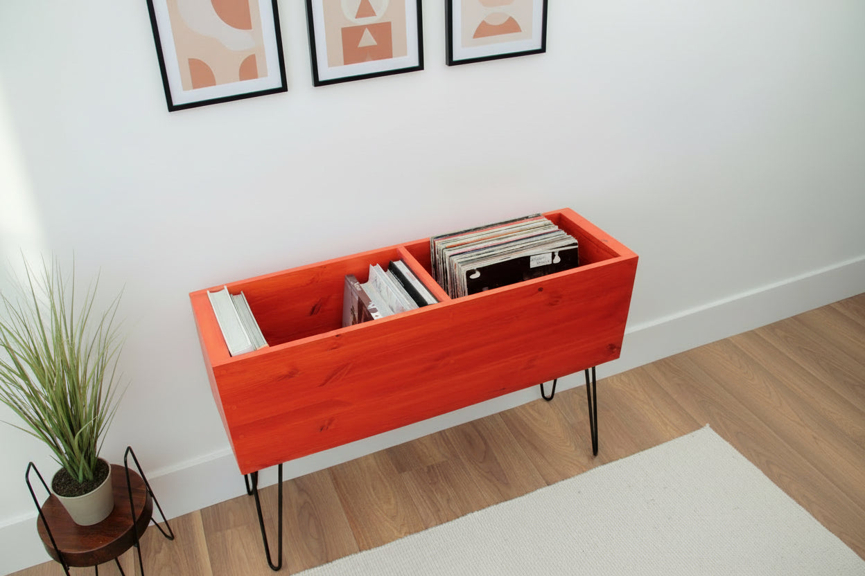 Vinyl LP Record Storage, Vinyl Storage Furniture - Many Colours Available!