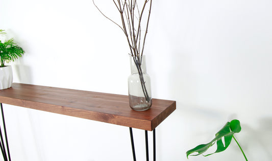 Hallway Console Table, Sideboard Table made with Solid Wood