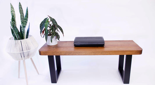 Rustic / Industrial TV Stand, Sideboard, TV Console Table, Tv Cabinet - Accent Table, Solid Wood - Available in Many Colours!