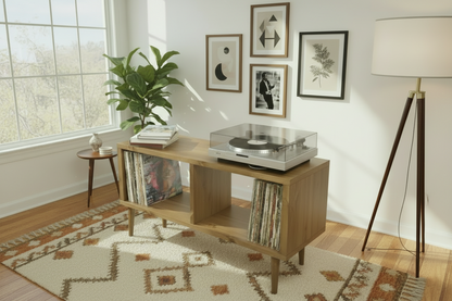 Record Player Stand, Vinyl LP Record Storage, Hifi Rack, Turntable Unit, Vinyl Storage Furniture - Many Colours Available!