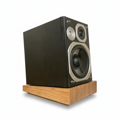 Pair of Solid Oak Studio Monitor Stand, Speaker Stand and Music Accessories