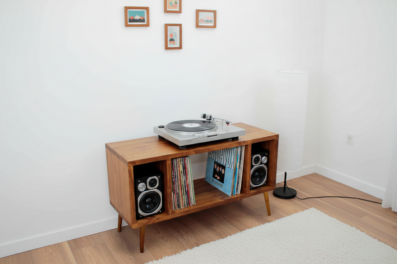 Vinyl Storage Cabinet