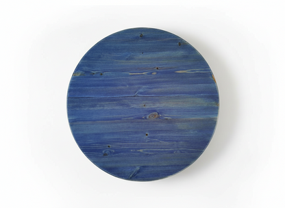 Round Low Coffee Table |Solid Wood Side Table