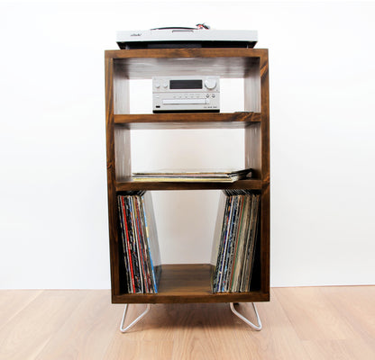 Record Player Stand, Vinyl LP Record Storage, Hifi Rack, Turntable Unit, Vinyl Storage Furniture - Many Colours Available!