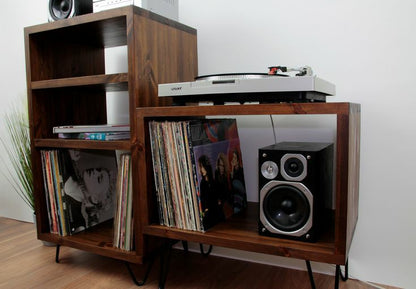 Record player storage unit, Large Entertainment Cabinet / Record player TV cabinet COLOUR FURNITURE